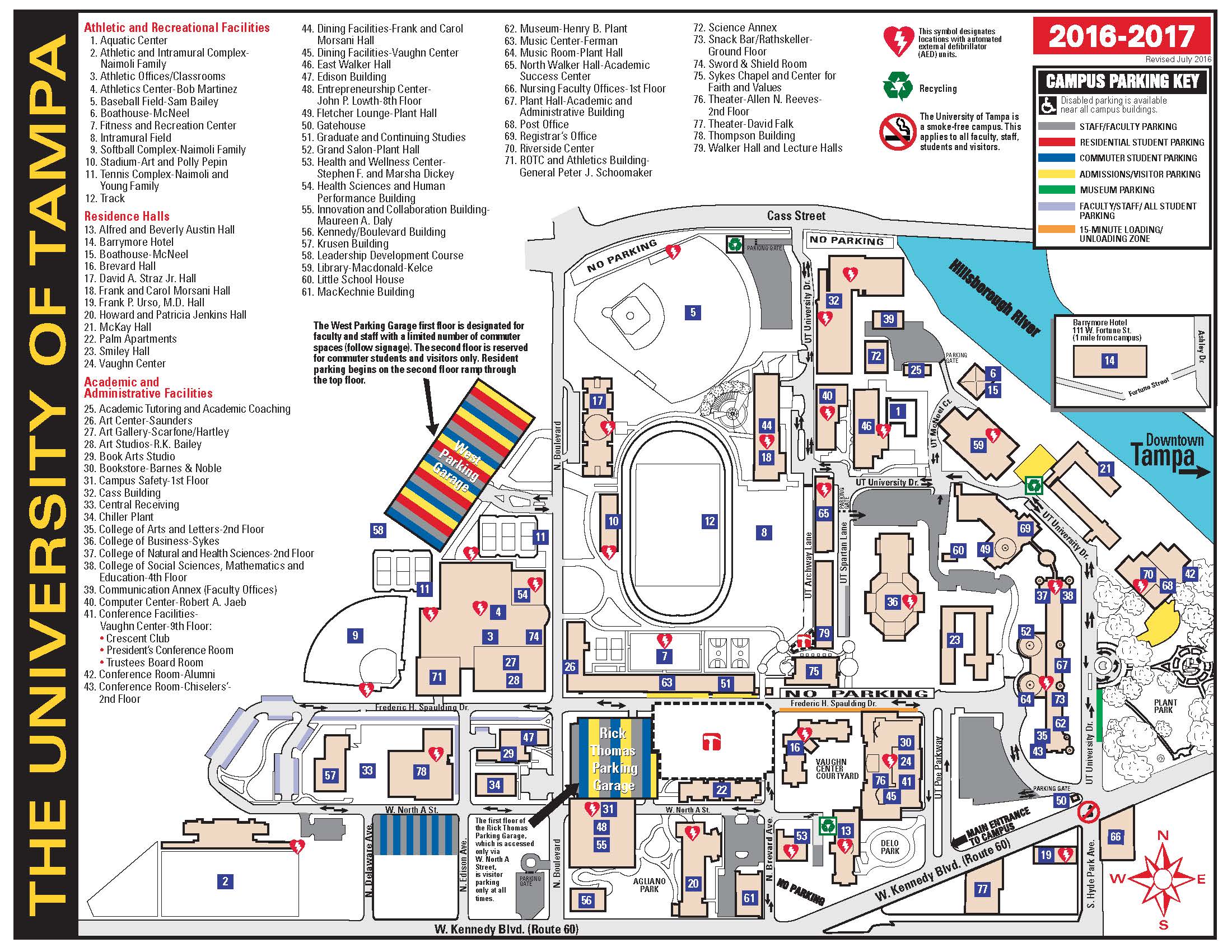 UT Campus Map